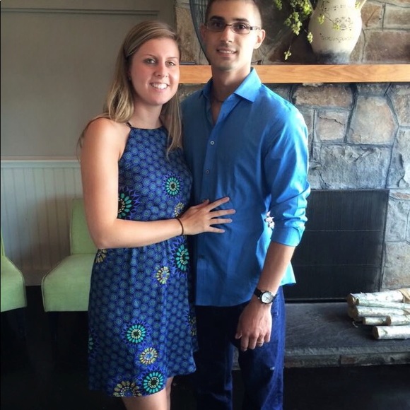 Laundry Blue Mandala Halter Dress - Picture 8 of 8